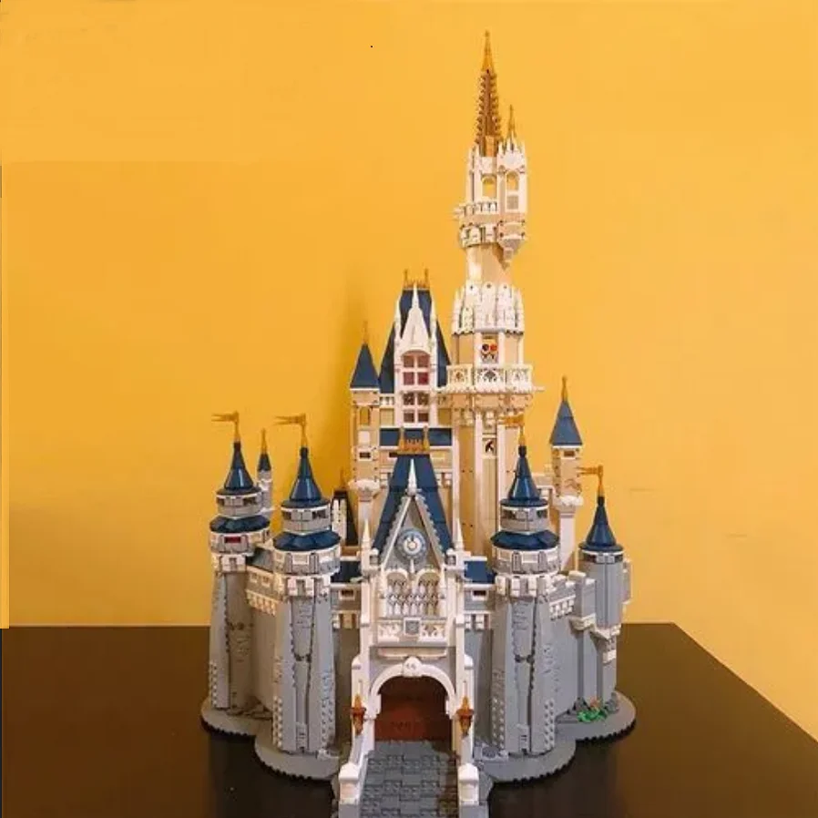 

В наличии Принцесса замок 71040 16008 Золушка Принцесса волшебный замок Кирпичи Строительные блоки детские игрушки кирпичики Город Друзья улиц...