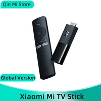 global version xiaomi mi tv stick android tv 9 0 smart 1080p 1gb ram 8gb rom bluetooth 4 2 mini tv dongle wifi google assistant