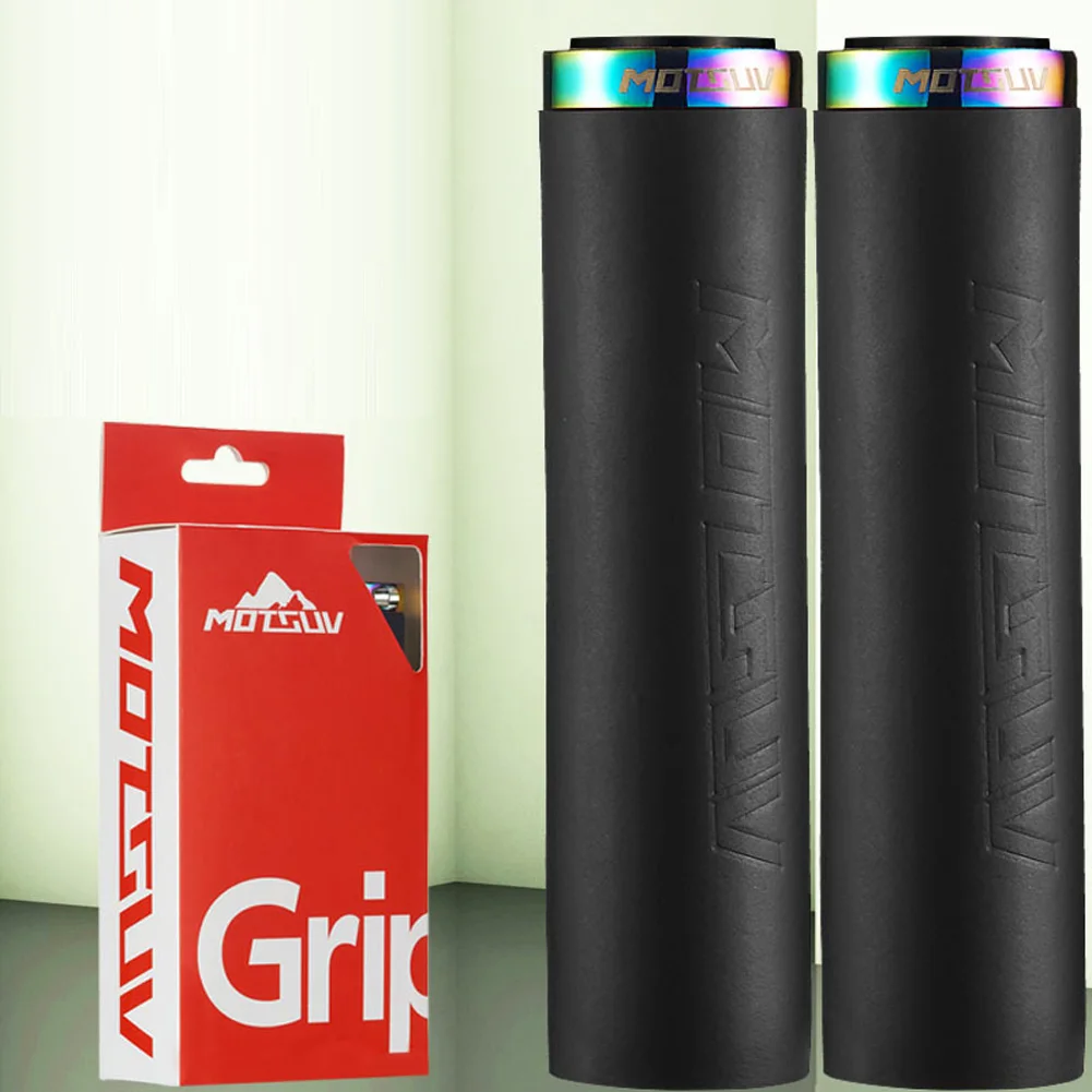 

Bicycle Grips MTB Grip Silicone Anti-skid Shock-absorbing Comfortable Handlebar Grip Cover For Mountain Bicycle Accessories