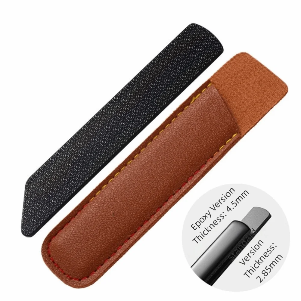 Фото Пилка для удаления омертвевшей кожи Nano Skin Grinding File Strip с ручкой-чехлом для удаления мозолей и омертвевшей кожи на руках, для отшелушивания №2