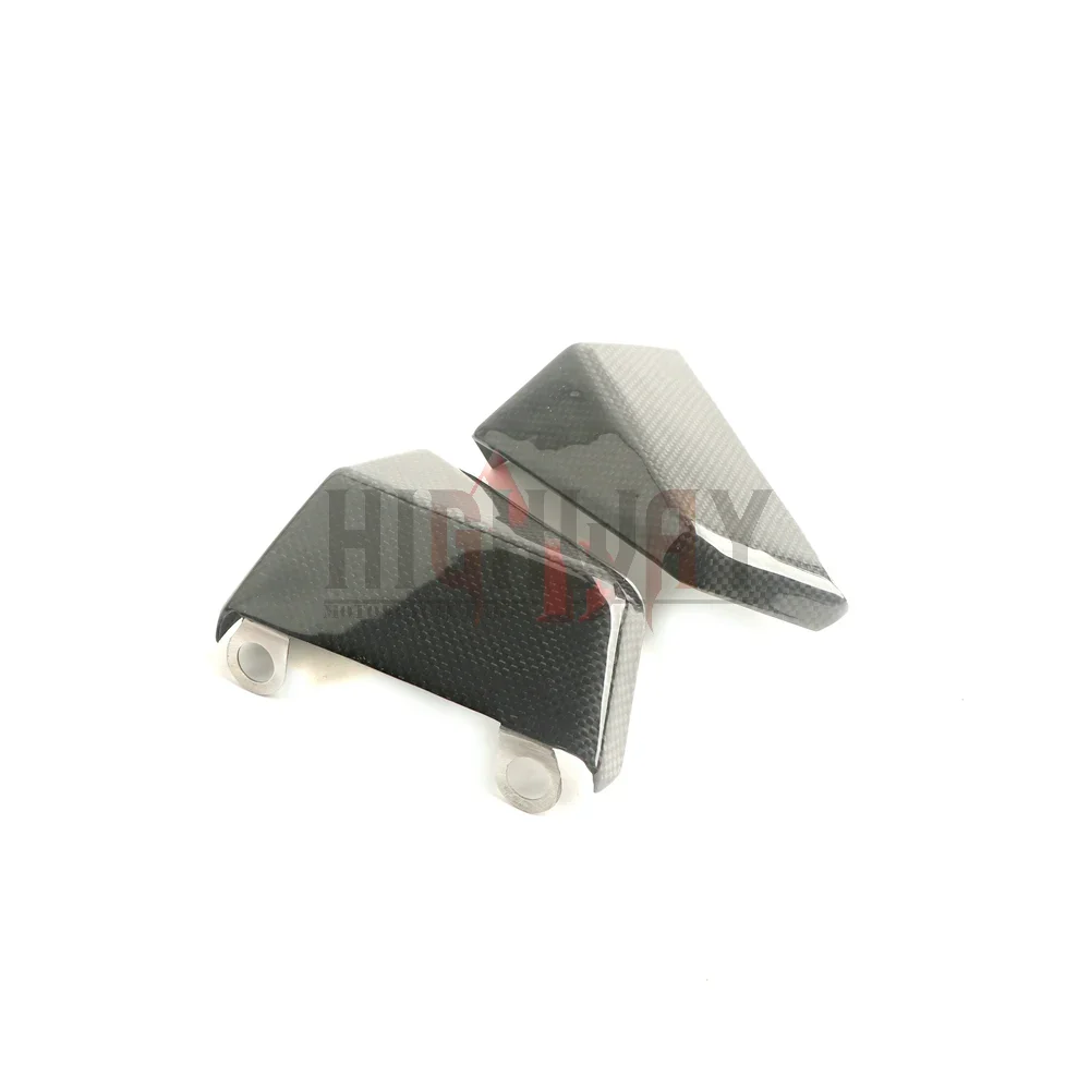 100mm Carbon Fiber Motorcycle Cooling Air Ducts Brake Caliper Channel For MV AGUSTA Rivale 800 2014-2017 F4 1000 RR 2013-2020