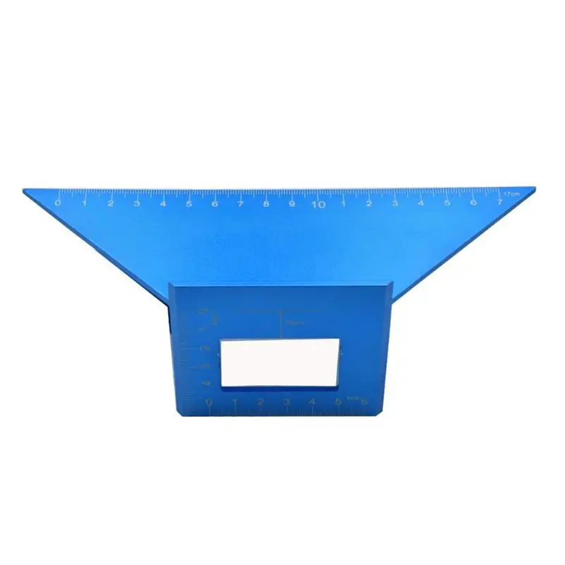 

Multifunctional Ruler 45/90 Degree Aluminum Alloy Ruler Marking Gaug
