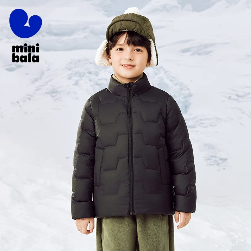Водонепроницаемый и ветрозащитный пуховик Mini Bala для улицы 2024 новые зимние стили