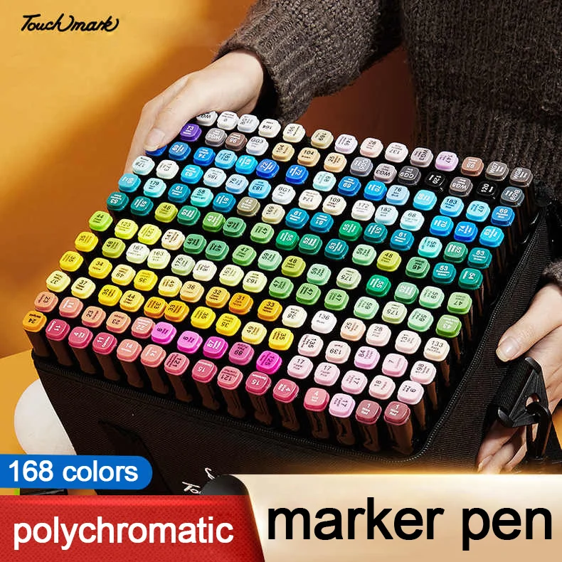 

Double Headed Marker Set Best Colouring Markers Drawing Alcohol Marker Oily Sketching Draw Aesthetic School Supplies Stationery