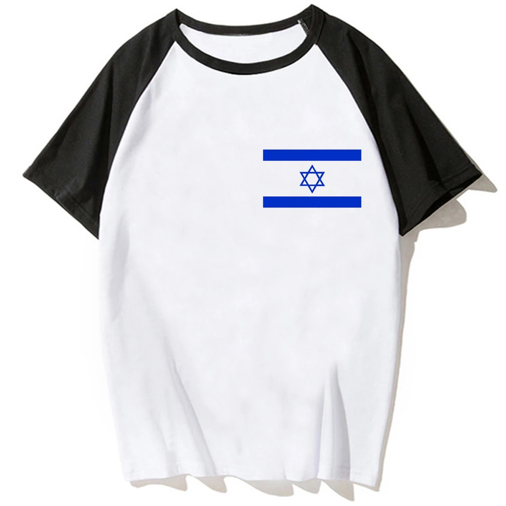 

Israei t-shirts women Y2K summer harajuku t-shirts female designer comic clothing