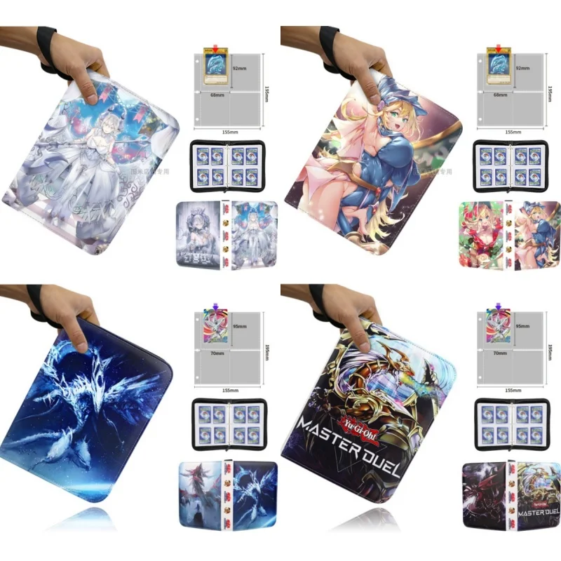 Книга с карточками Yu-Gi-Oh десять тысяч драконов лаберринт сделай сам черная