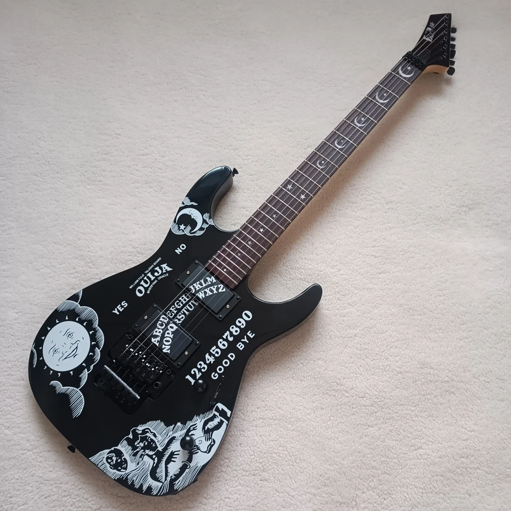 

Hot sale ESP Custom Shop KH-2 Ouija Kirk Hammett Cynthia Electric Guitar，Floyd Rose Tremolo Bridge, multi-color option