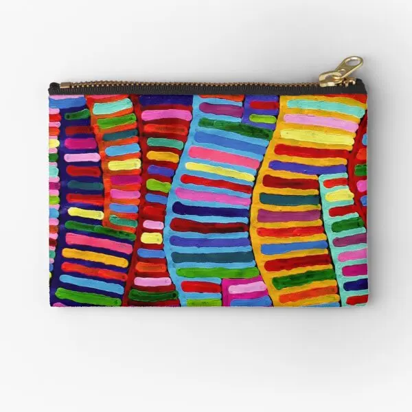 

Australian Aboriginal Art Zipper Pouches Wallet Socks Small Cosmetic Packaging Coin Bag Underwear Key Men Women Panties Pocket