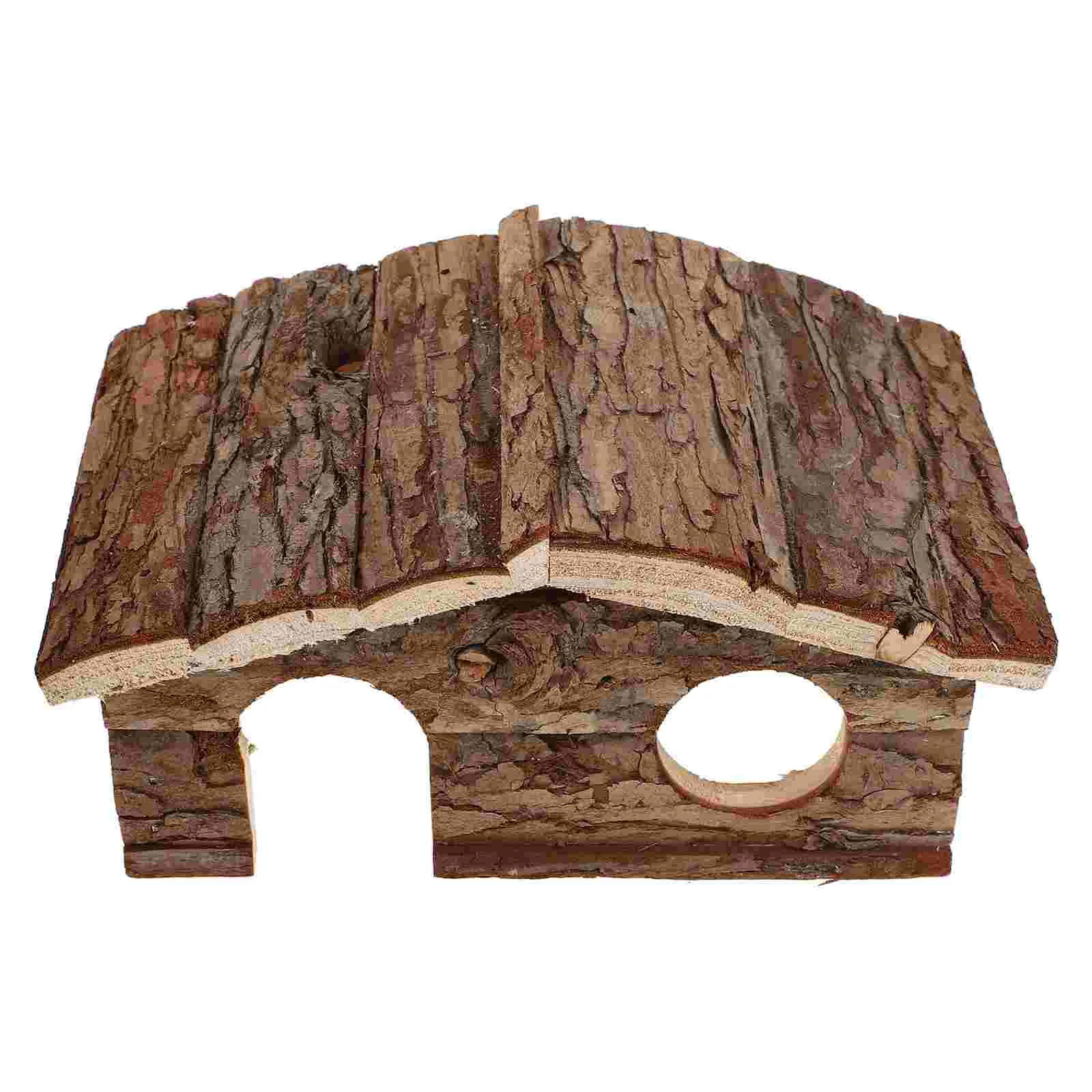 Клетка для укрытия хомяка деревянная кабина убеждения дом морской свинки хижина