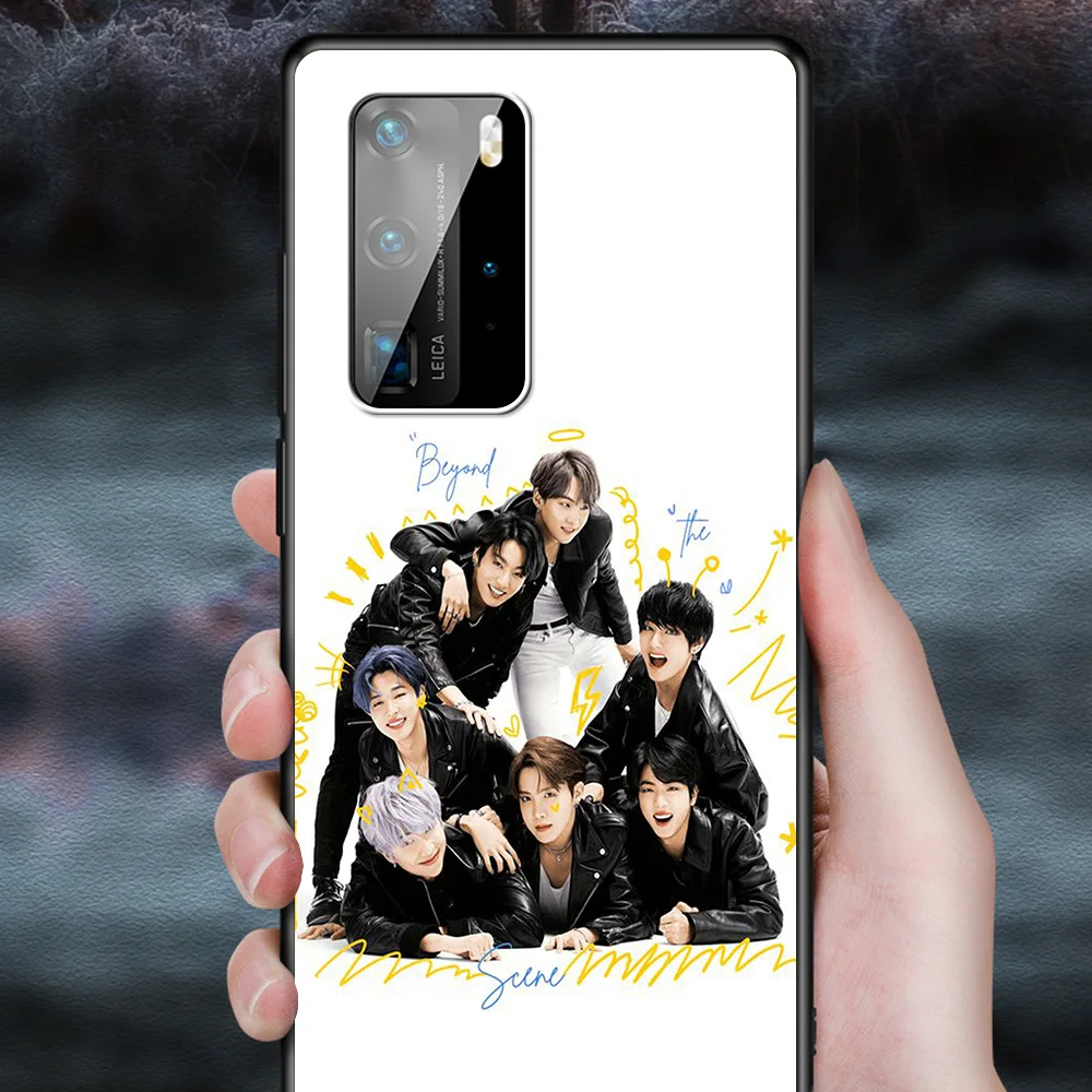 hot kpop bts boys phone case for huawei p20 p30 p40 lite p20 p30 p50 pro p smart z 2021 y6 y7 y9 y7a y6p y9s 2019 soft cover tpu free global shipping