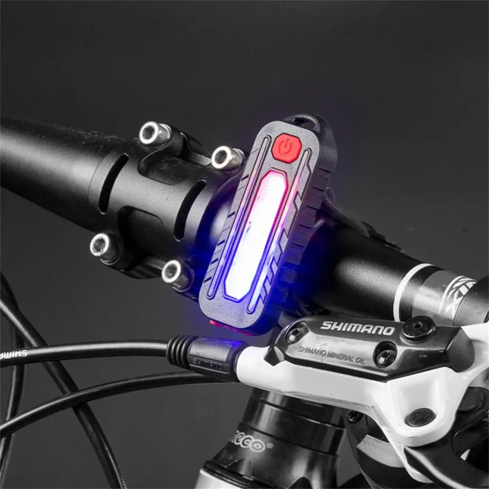 

Outdoor Riding Headlight New Bicycle Tail Light Type-c Rechargeable Helmet Light Led Taillight Bicycle Rear Light Night Light