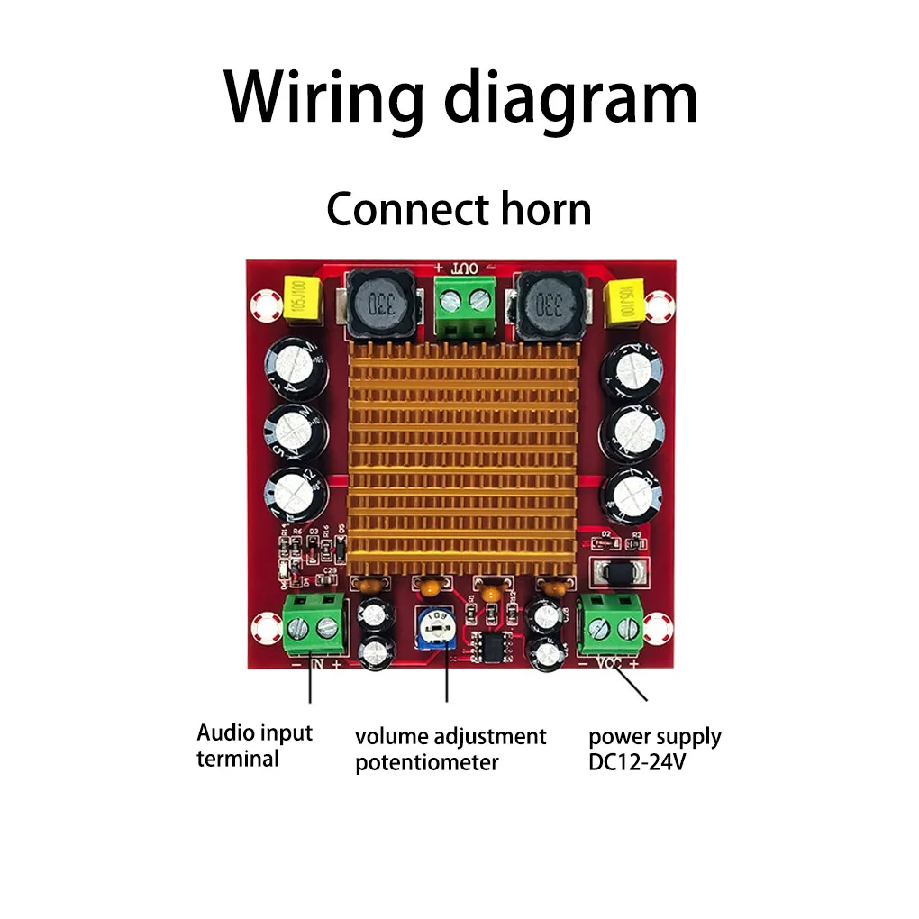 

Power Amplifier Board Replacement Soundbox Amp Module Noise Reduction