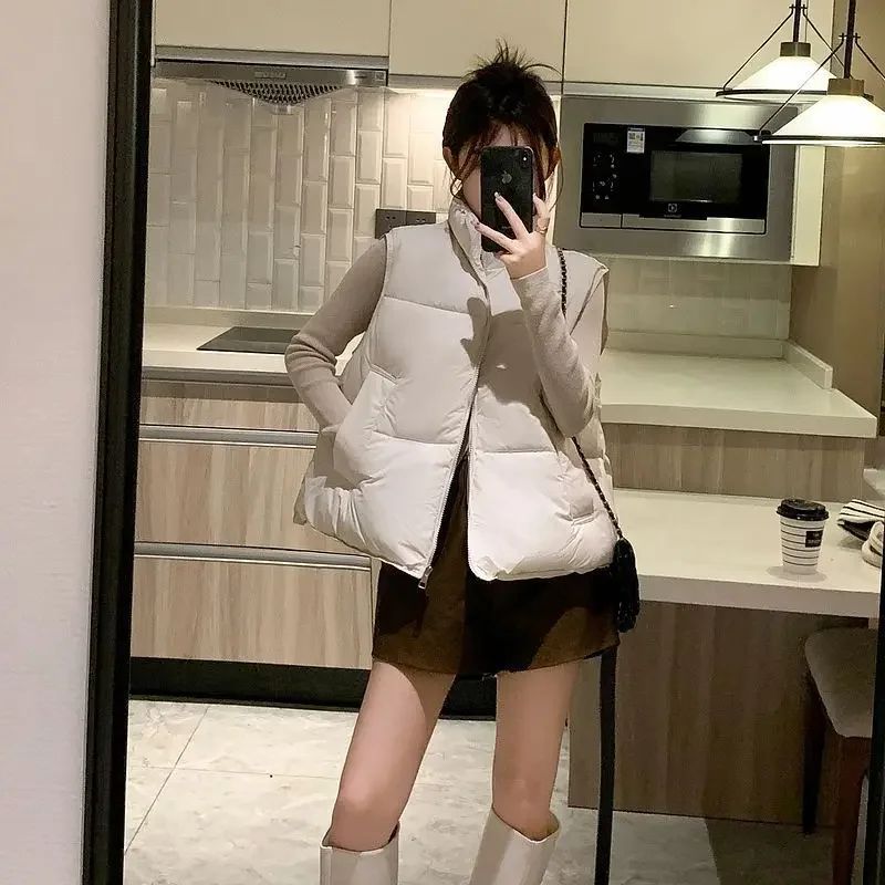 Теплый хлопковый жилет свободного кроя для беременных осенне-зимний утолщенный