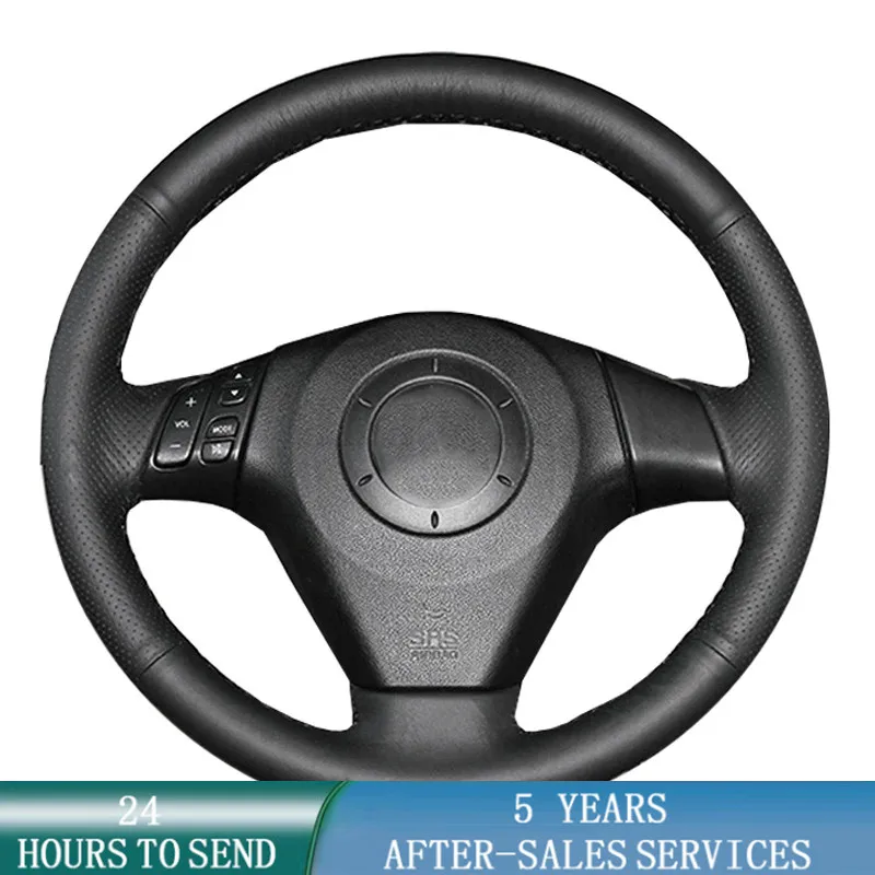 

Customized Car Steering Wheel Cover Leather Braid Car Accessories For Mazda 3 Axela Mazda 5 Mazda 6 Atenza Mazda MPV Pentium B70