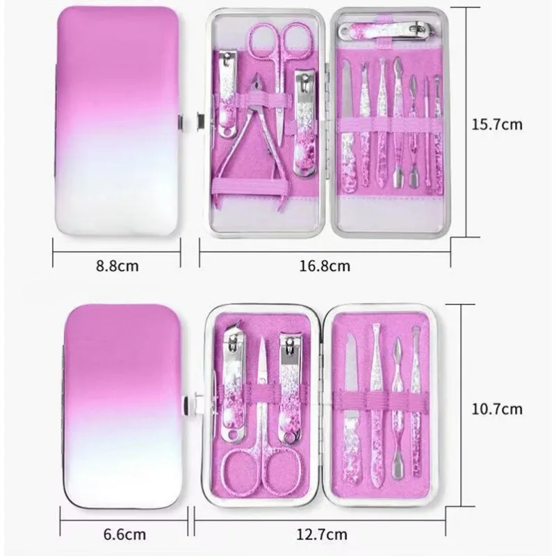 Кусачки для ногтей из нержавеющей стали маникюрный набор кусачки кутикулы
