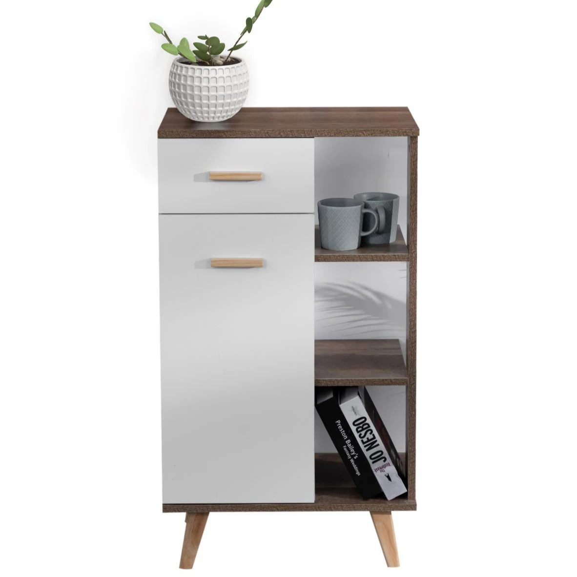 

Multifunctional modern living room bar cabinet Wood Wooden Corner Home Book Wine Cabinet For Home