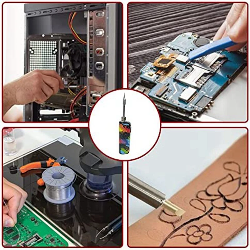 Беспроводной паяльник комплект из 1 предмета USB сварочный ремонтный инструмент