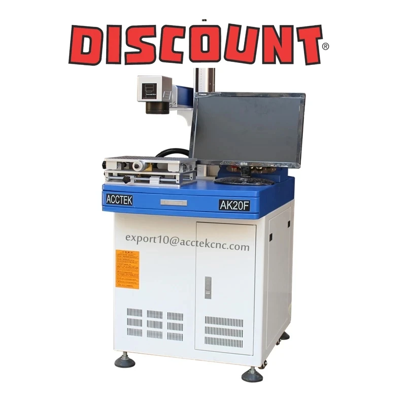 

Acctek Fiber cnc laser marking 20w lazer engraver metal machine 30w 50w 100w price