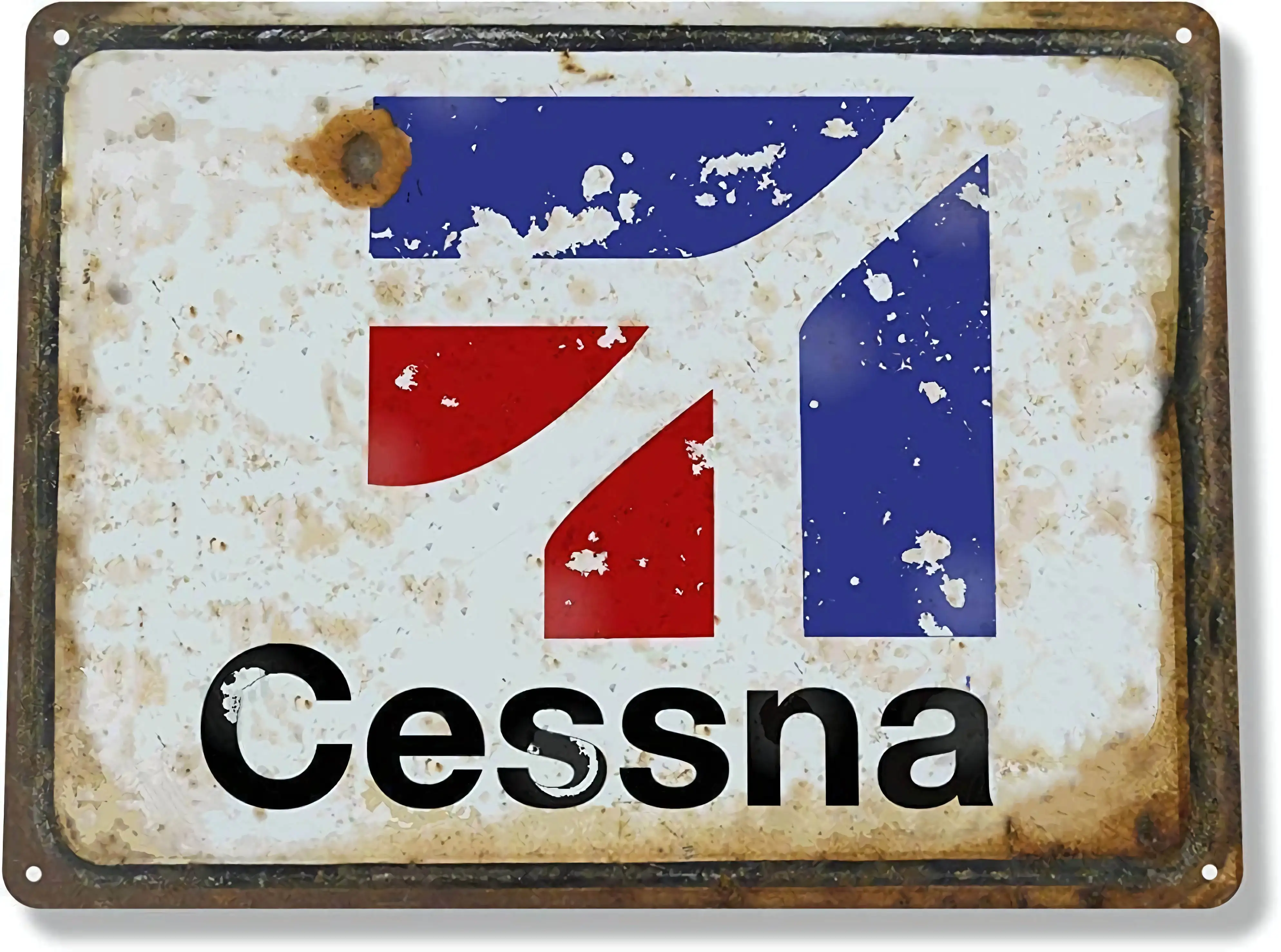 

Cessna Aviation Airplane Hangar Aeronautical Poster Funny Art Decor Vintage Aluminum Retro Metal Tin Sign Decorative Signs