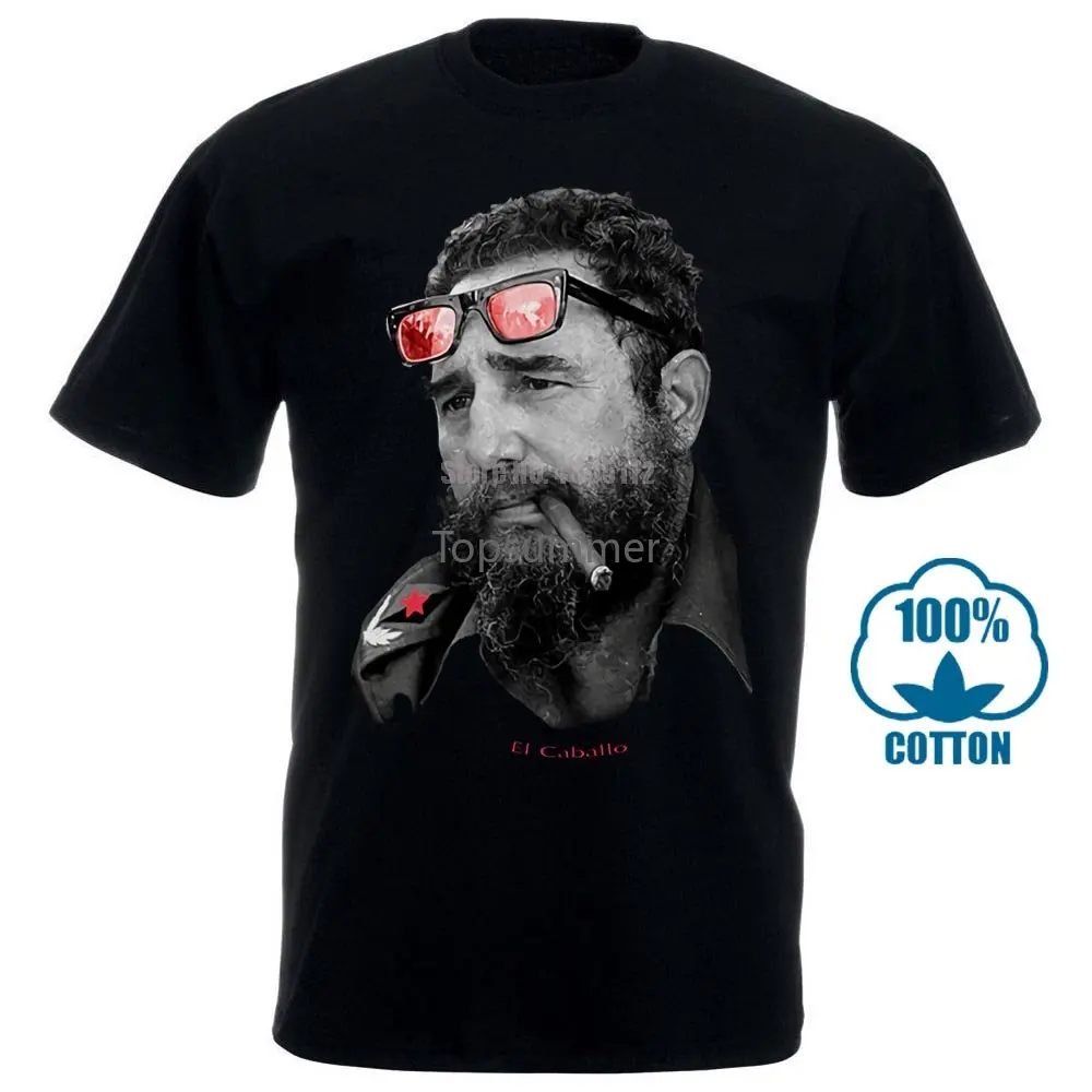 

El Caballo T Shirt Cuba Kuba Guerilla Raf Che Guevara Demo Hero Fidel Castro