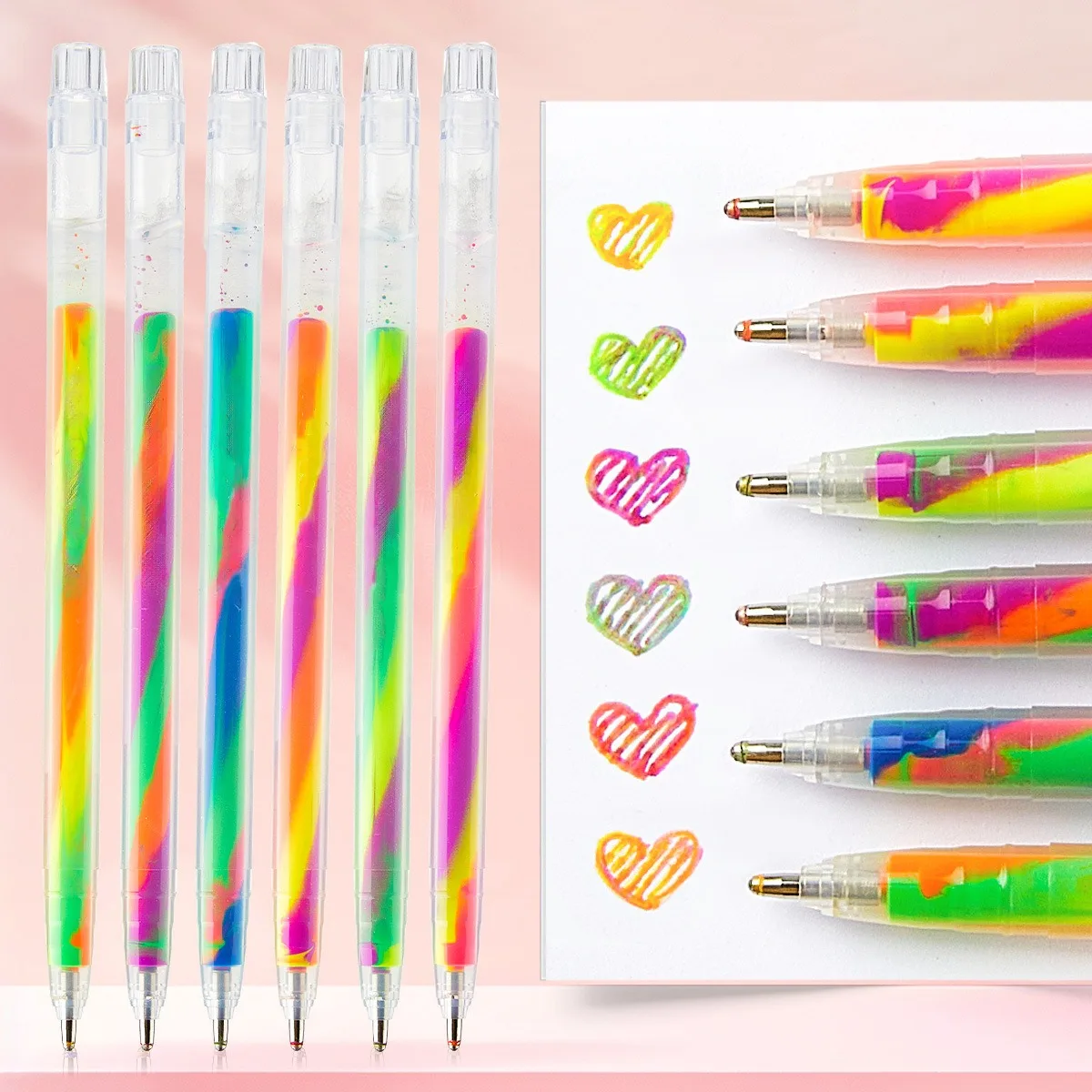 

Гелевые ручки Dreamy Rainbow, меняющие цвет, hopk