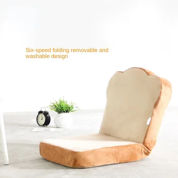 Folding lazy small sofa single balcony bedroom tatami couches for living room Japanese casual l shape  furniture