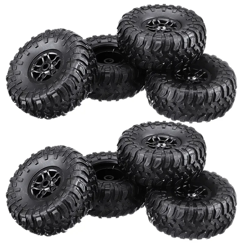 

8Pcs RC Car Tires Tyre Wheel Upgrades Accessories For MN D90 D91 D96 D99 MN90 MN99S 1/12 RC Car Spare Parts