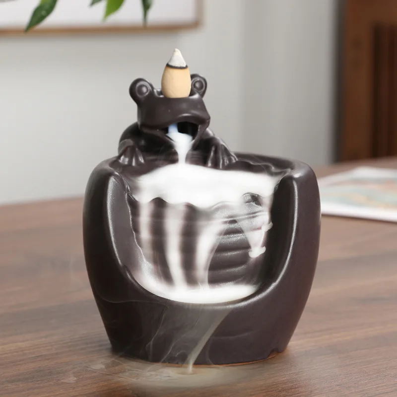 

Курильница для благовоний, подсвечник с рефлюксом, украшение для дома, роскошный дзен ароматизатор «Водопад», декоративные изделия