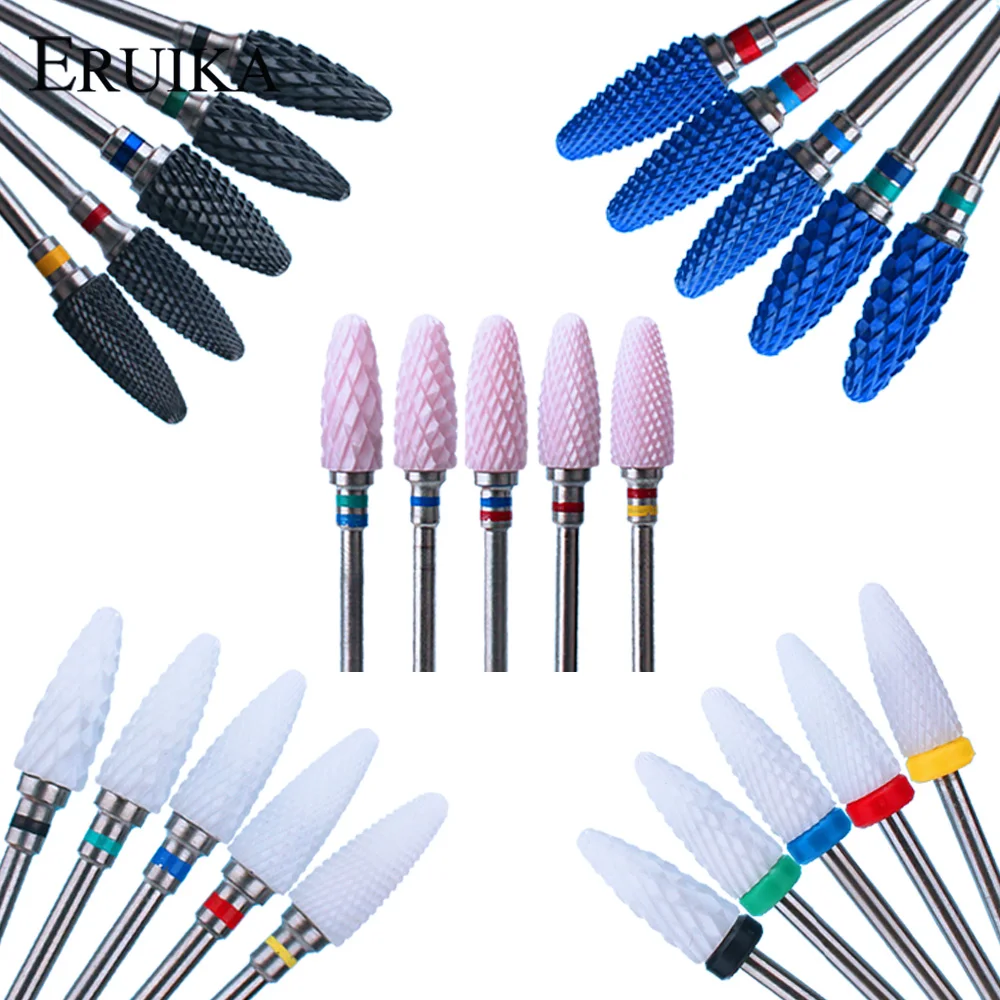 Bit Nail Files Milling Cutter Electric Burr Grinding Head Manicure Pedicure Clean Cuticle Nail Art Equipment