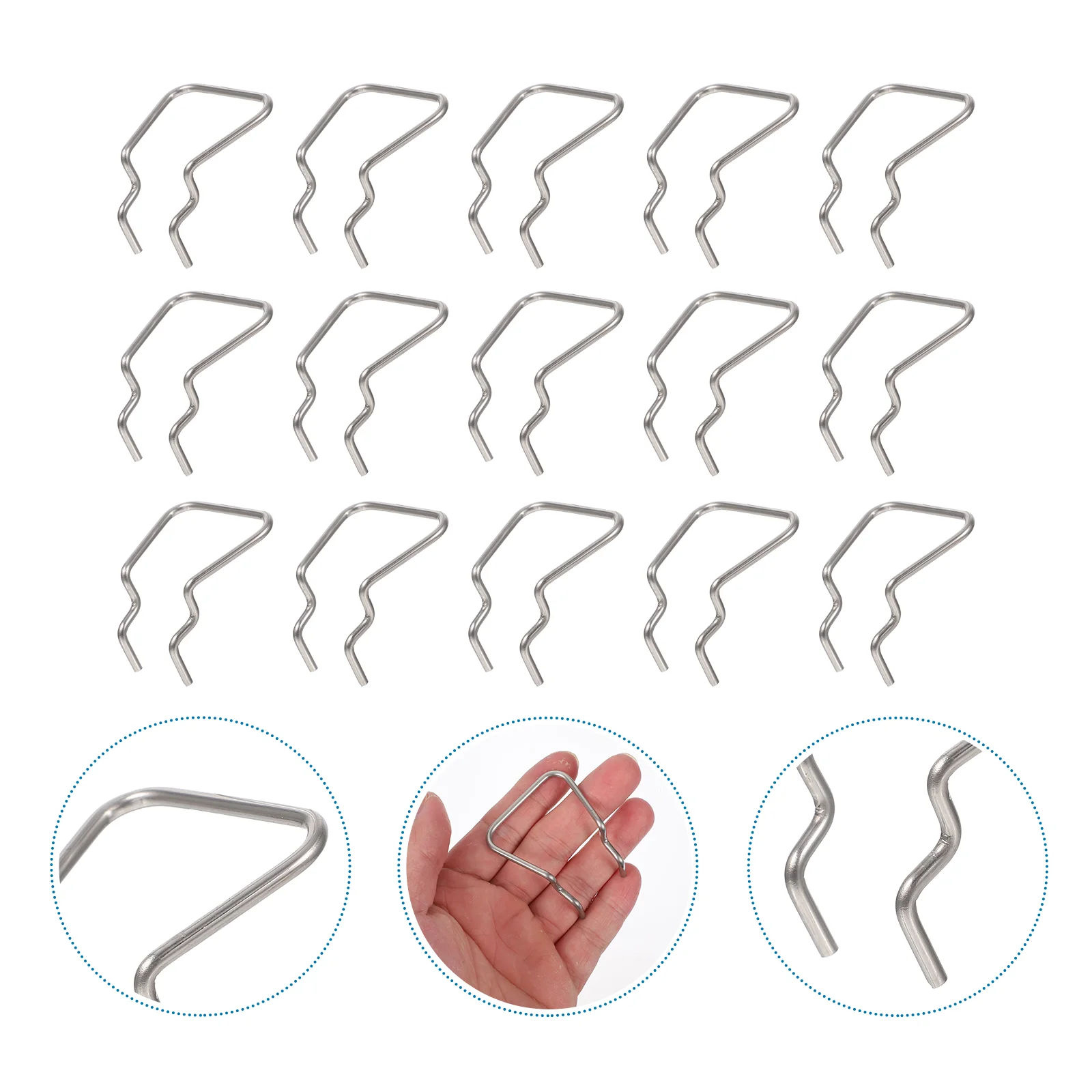 

12Pcs Perforated Wall Hooks Single Hooks Single Pegboard Hooks Display Hook