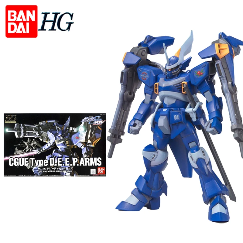 

Original Bandai Gundam HG Seed MSV 05 1/144 YFX-200 Cgue Type D.E.E.P.Arms GUNPLA Mobile Suit Anime Action Figures Toys Gifts