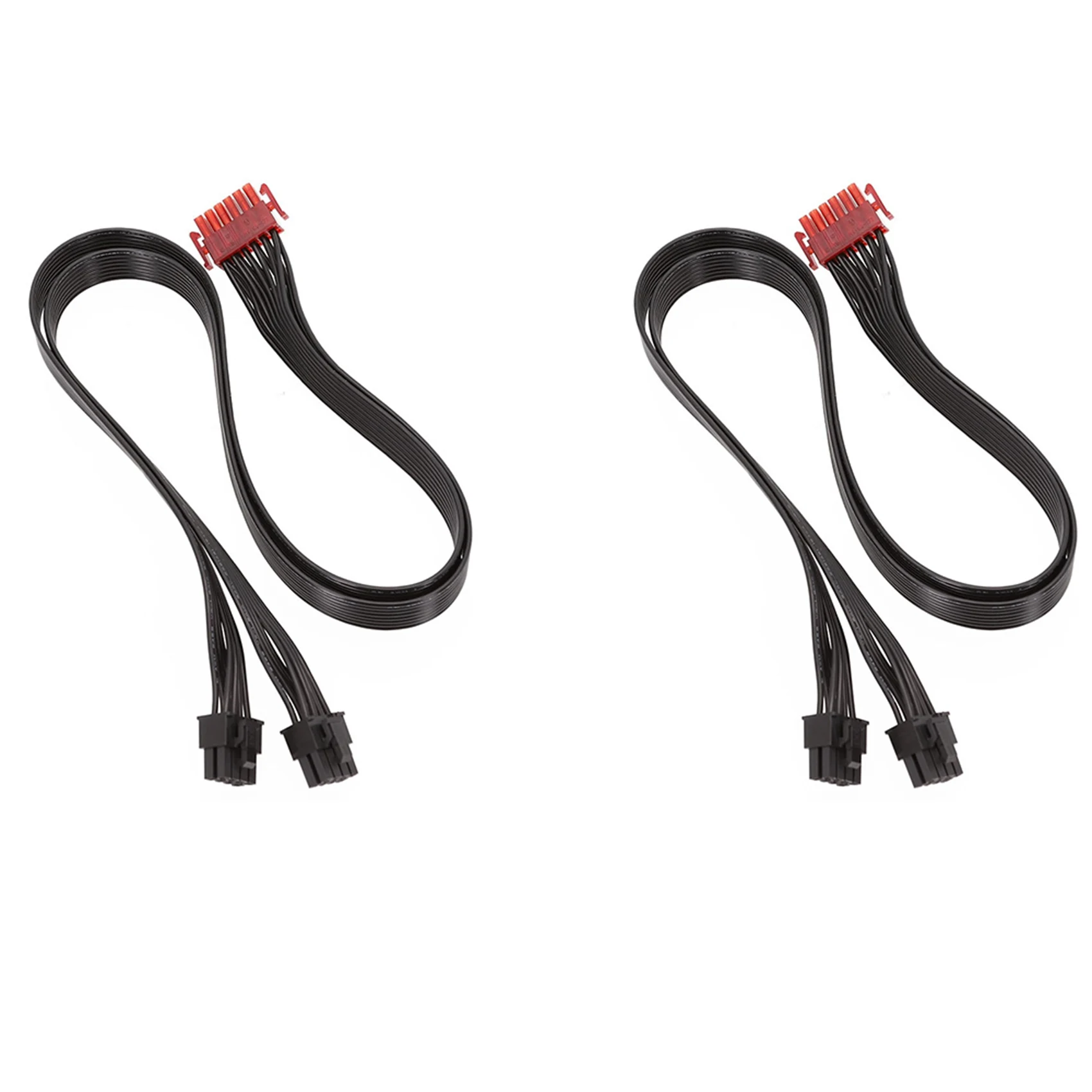 

2X PSU Graphics Cable Module Line Cable 12Pin to Dual PCI-E 8Pin(6 + 2Pin) Power Cable for Enermax PSU
