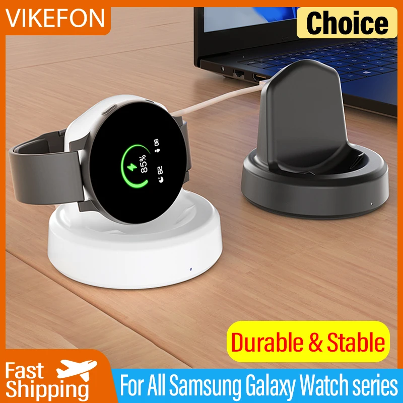 Устройство беспроводной зарядки для Galaxy Watch 4 док-станция быстрой типа C