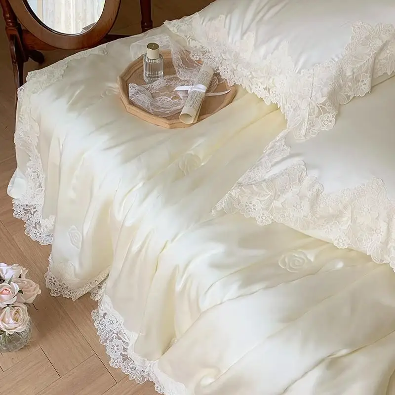 

Крем шелковистое постельное белье IvaRose HOME TEXTILE