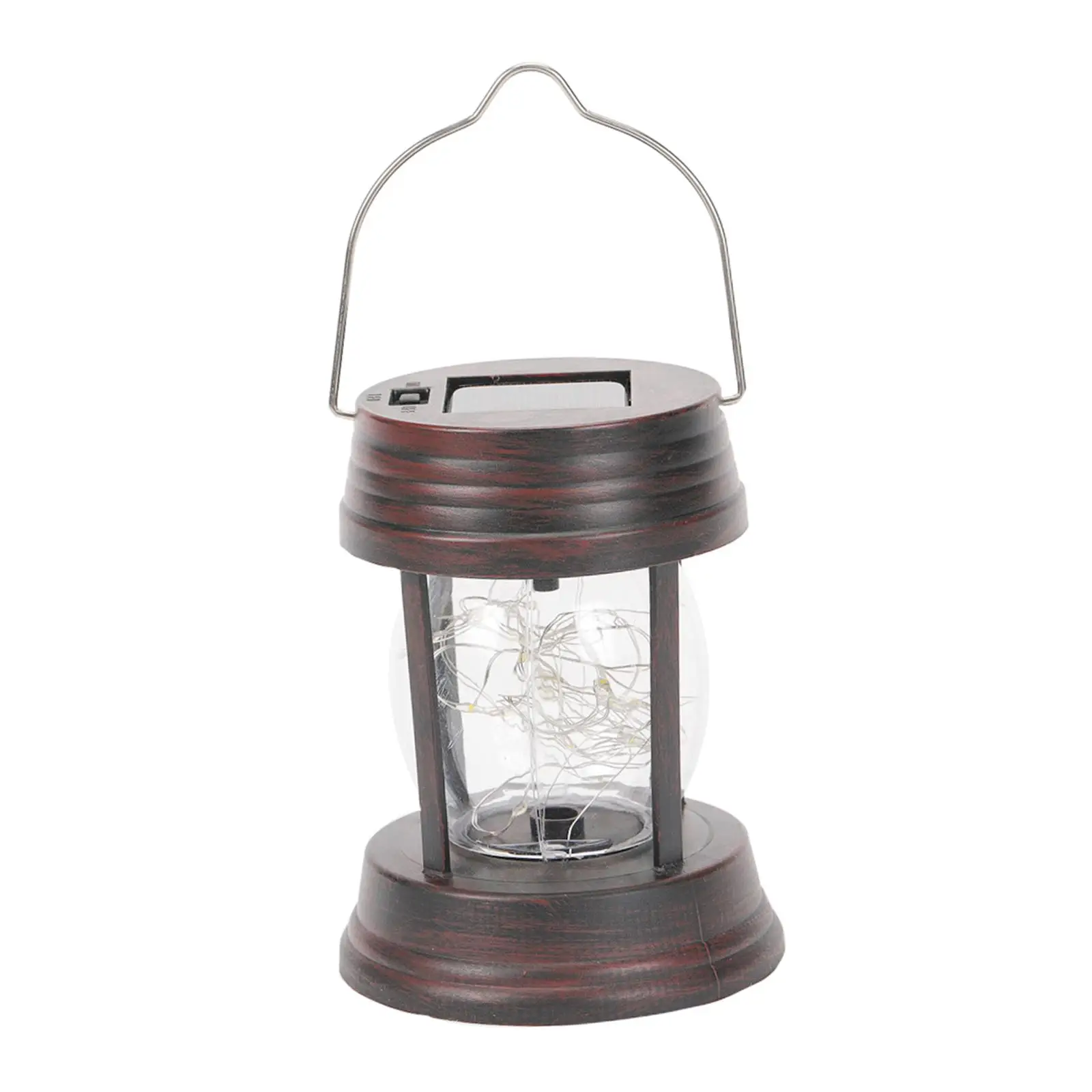 

Vintage Style Garden Solar Lantern Light LED Lamp Hanging Waterproof for Backyard Outdoor, Path Camping Lantern Garden Lamp