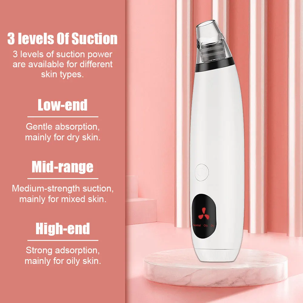Электрический пылесос для удаления черных точек и акне прибор очищения пор