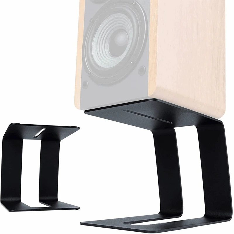 De Alpen maag entiteit Desktop Speaker Stand Metalen C Vormige Audio Beugel Universele Tafelblad  Houder Rack Voor Computer Speakers| | - AliExpress