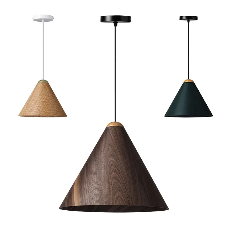 

woodiness Nordic style living room chandelier bedroom ceiling light villa dining room chandelier Retro factory wholesale lamp