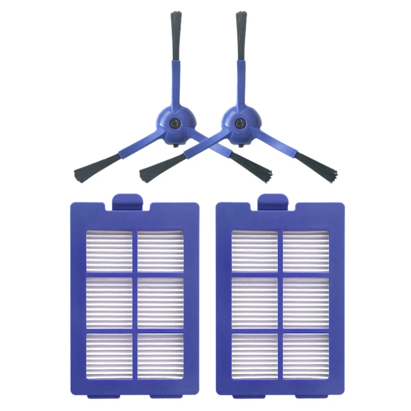 

Запчасти для пылесоса EUFY X8 Sweeper, 2 боковых щетки + 2 сменных фильтра