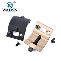 wadsn tactical flashlight offset mount adapter for m300a m600c hunting rifle weapon light m300 m600 rail mount for 20mm rail