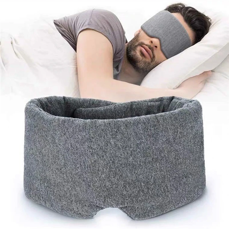 

Cotton Sleeping Eye Mask Cover Shade Patch Women Men Blindfold Sleep Aid Masks Eyeshade Travel Relax Rest Night Eyemask Eyepatch