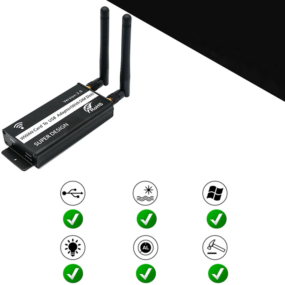 Mini PCI-E PCI-Express для мини USB-адаптера со слотом SIM-карты беспроводной мини-карты Pci-e