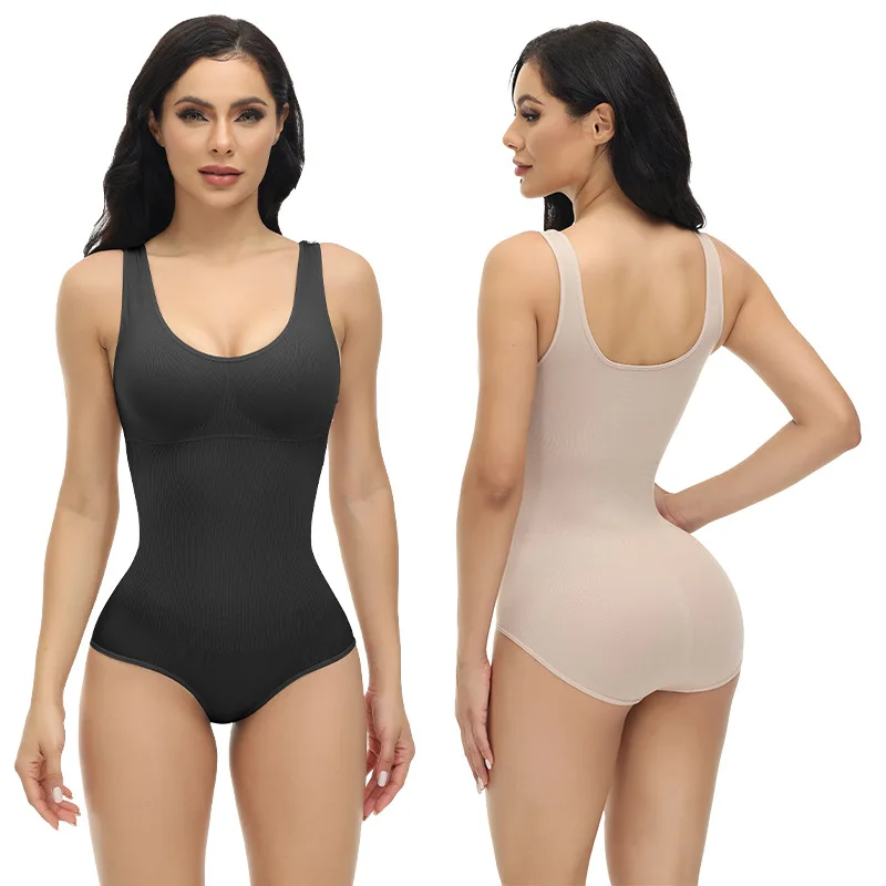 

Women's One-piece Shapewear Top Tummy Tuck Lift Buttock Shaper Postpartum Corset Elastic Body Corset Free Shipping