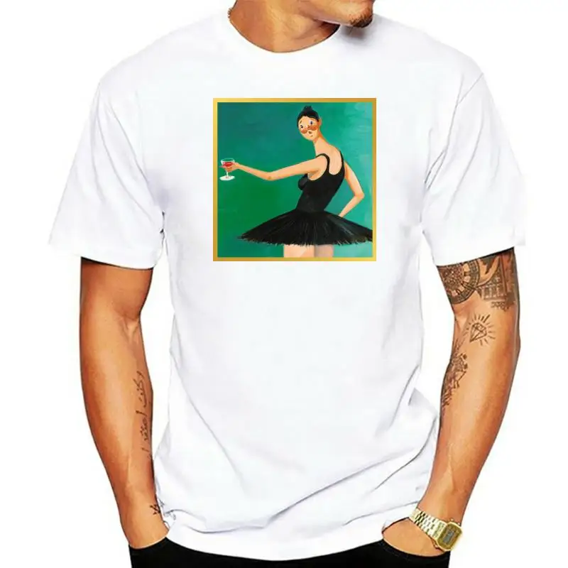 

Kanye West George Condo My Beautiful Dark Twisted Fantasy Ballerina Rap T-Shirt Cool Gift Personality Tee Shirt