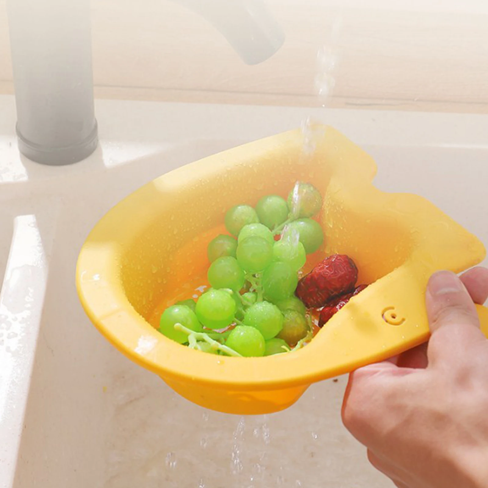 

Multifunctional Drainer Rack Sink Strainer Kitchen Vegetable Fruit Drainer Basket Kitchen Strainer Tea Strainer Kitchen Tool