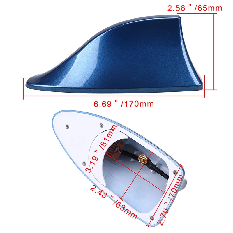 

Universal Car Shark Fin Radio Aerials Signal for Mercedes Benz A180 A200 A260 W203 W210 W211 AMG W204 C E S CLS CLK CLA SLK