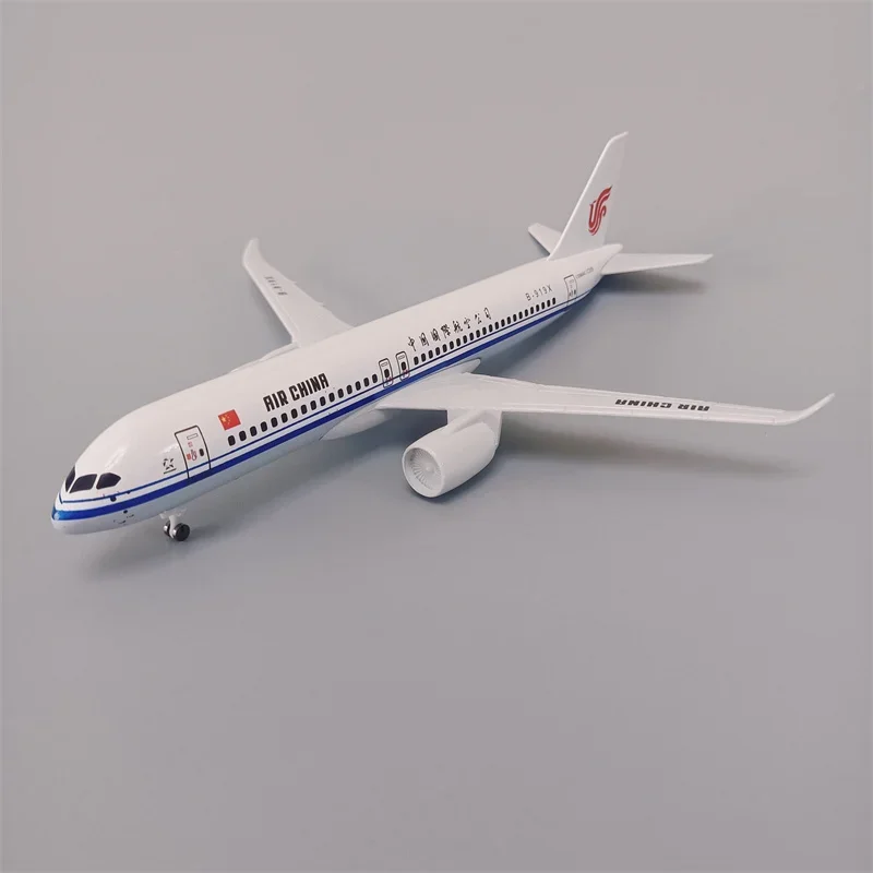 НОВЫЙ 19 см Air China COMAC C919 Airlines Литая под давлением модель самолета Модель с колесами