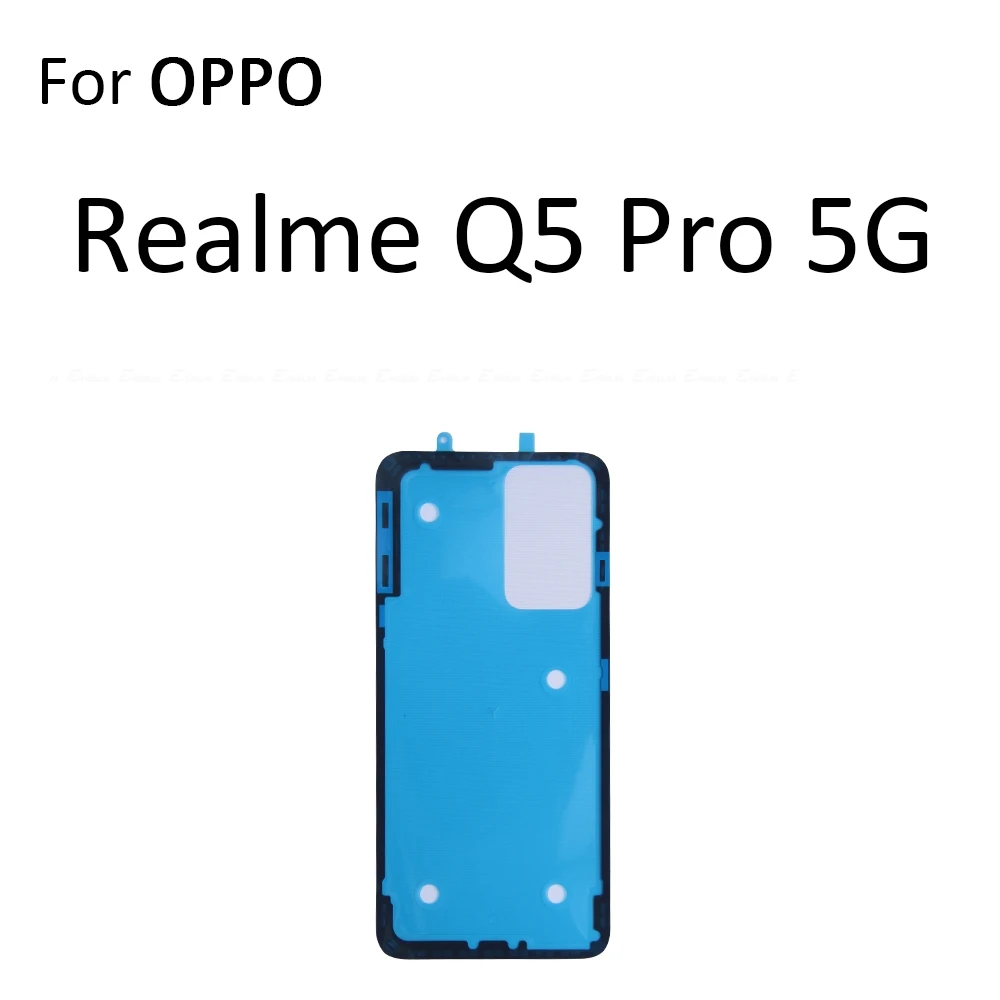 Фото Клейкая лента-стикер для задней крышки аккумулятора OPPO Realme Q Q2 Q3 Q3i Q3s Q3t Q5 5G Q5i U1 Pro Carnival Parts №4