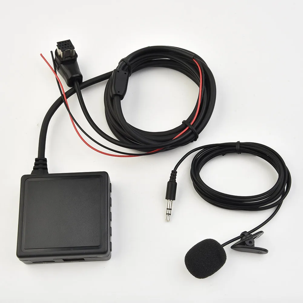 

BT 5.0 AUX USB Music Adapter MIC Audio Cable For Pioneer Radio IP-BUS P99 P01 Microphone Audio Adapter Cable car accessories