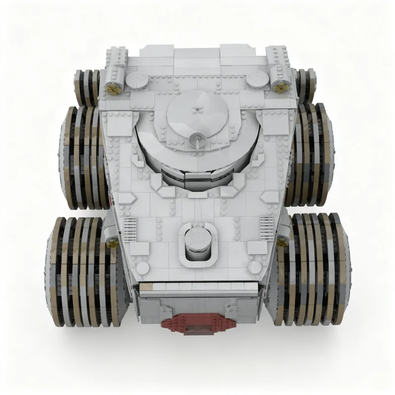Фото 16578 деталей MOC Republic HAVw A6 Juggernaut Turbo Tank, минифигурка, масштабная модель для сборки, строительные блоки, рождественский подарок, игрушки 3D №4
